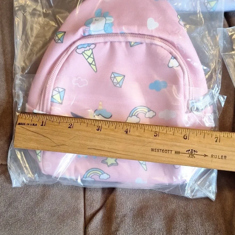 pink waterproof kids' unicorn backpack